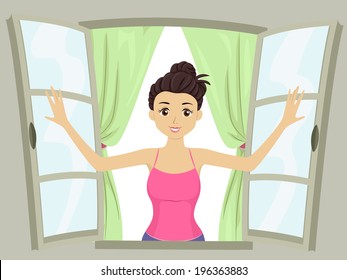 Ilustraciones Imagenes Y Vectores De Stock Sobre Abrir Ventana Shutterstock