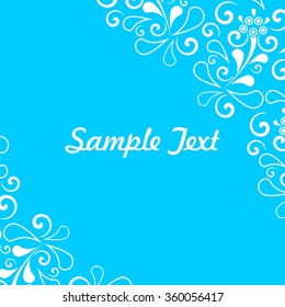 
the illustration - template with an elegant and beautiful design.