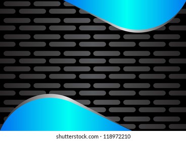 illustration of template futuristic background