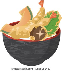 丼もの のイラスト素材 画像 ベクター画像 Shutterstock