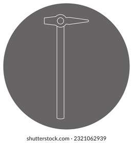 Illustration of a test hammer.