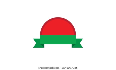 Illustration of a text bubble or empty text box that can be used as a template for graphic designs, such as greeting cards, posters, or social media. This minimalist and modern design allows you to ad