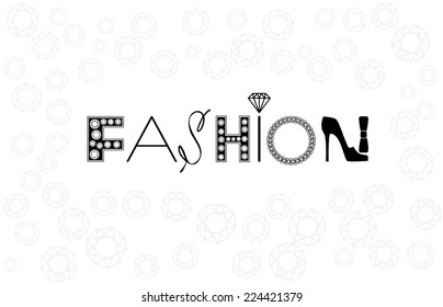 illustration with text and diamonds