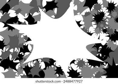 Illustration that can be grabbed on a gray abstract background