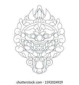 
illustration with the theme of Indonesian culture