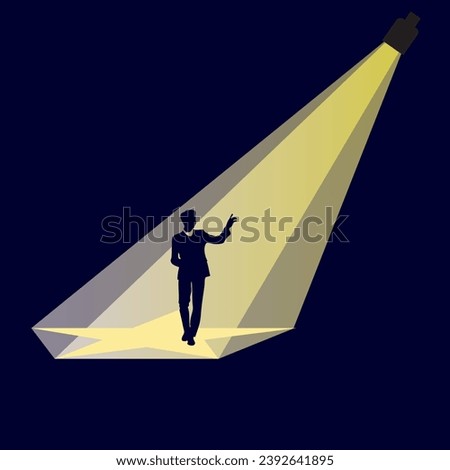 Illustration for the theme of manifestation and recognition of Unique Talent