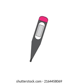 Illustration of a thermometer Free Vector
