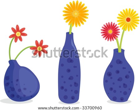 Similar – Image, Stock Photo three ceramic pots with plants on a black table
