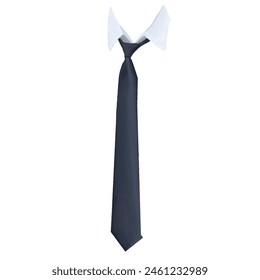 Illustration of a tie. Perfect for many events, such as weddings, Father's Day or meetings. Can be used on websites, social networks, stationery or printed.