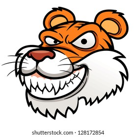 illustration of Tiger Head