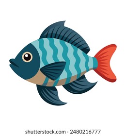 illustration of a tilapia fish