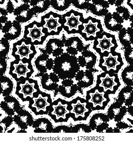 Illustration of a tiled design on a white background