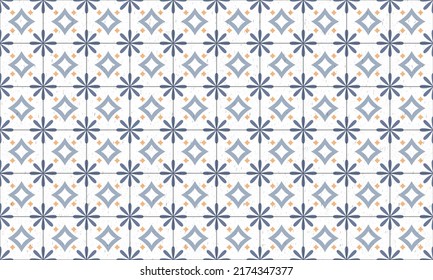 Ilustración del patrón texturado de azulejos