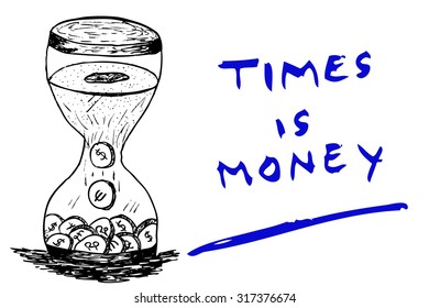 Illustration for Time is Money
