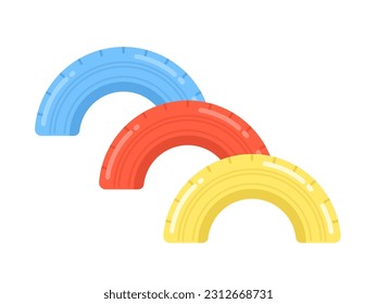 An illustration of a tire playground equipment in the park.