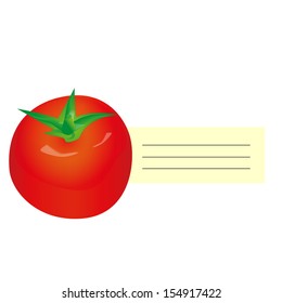 Illustration of tomato 