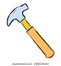 Illustration of a Tool Representing Construction Isolated on White Background.