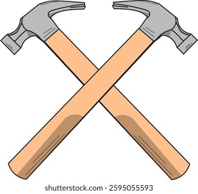 The Illustration of Tools equipment Called Hammer