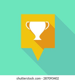 Illustration Of A Tooltip Icon With An Award Cup