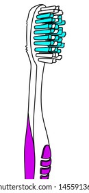 illustration of Toothbrush 