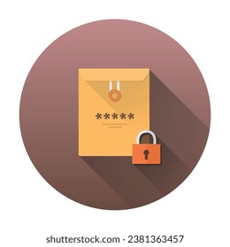 Illustration of total protection of private information