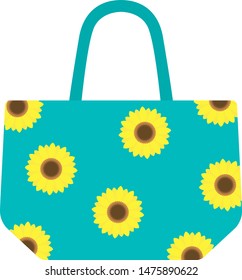 
Illustration of a tote bag designed by Sunflower.