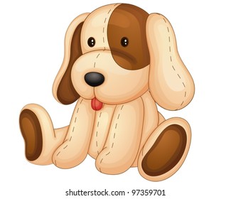 illustration of a toy on a white background