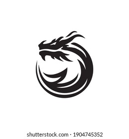 Illustration Traditional Chinese Dragon Chinese Logo Stock Vector ...