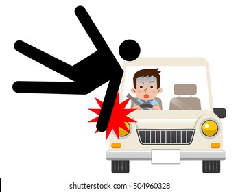 Illustration of traffic accident