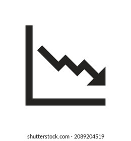 illustration of traffic analysis in business, icon, vector.