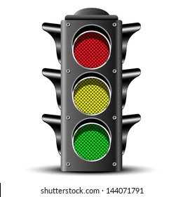 illustration of a traffic light