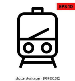 Ilustración del icono de la línea de tren