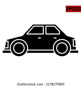 Illustration of Transportation glyph icon