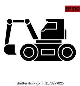 Illustration of Transportation glyph icon