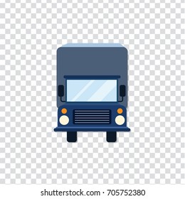 illustration of Transportation truck icon