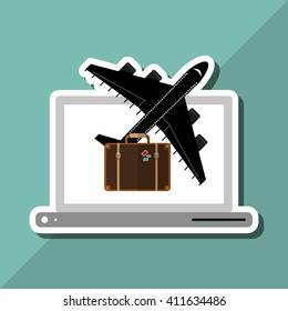 Illustration of travel, editable vector