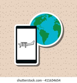 Illustration of travel, editable vector