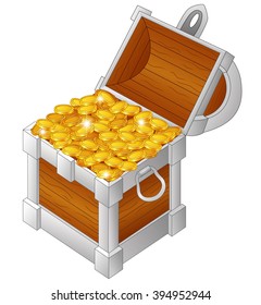 illustration of treasure chest