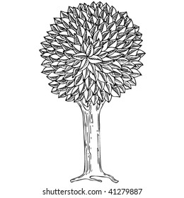 illustration of a tree