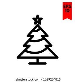 illustration of tree flat icon