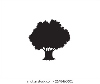 Árbol de ilustraciones sobre fondo blanco
