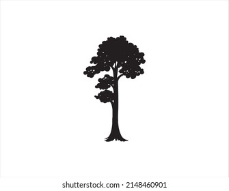 Illustration Tree on white background

