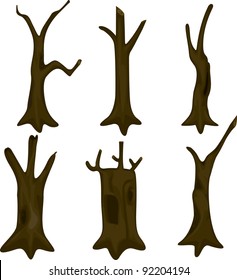 illustration tree trunk