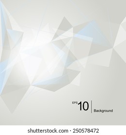 Illustration of triangle background
