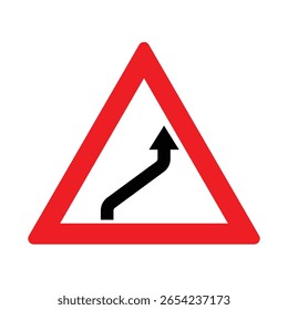 The Illustration of Triangle Reverse Curve