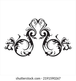 illustration tribal vector art design, pattern, ornament tattoo  
