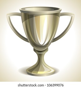 Illustration of trophy cup