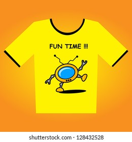 illustration of T-Shirt Design