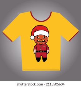 illustration of t-shirt design concept.