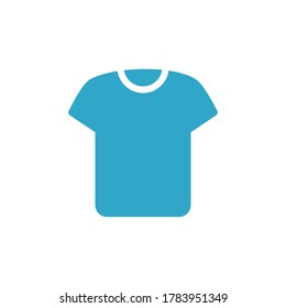 Illustration Of T-shirt Flat Icon Design Vector Template